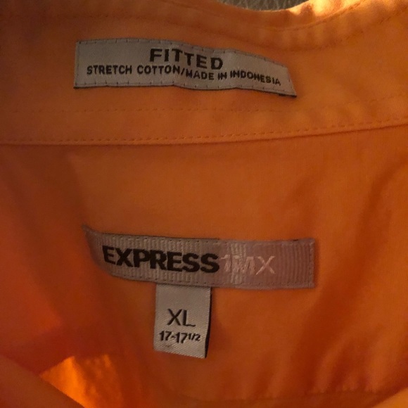 Express Fitted 1MX Dress Shirt - Picture 4 of 4